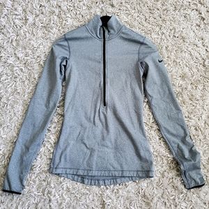 Nike Pro 1/2 zip running top.